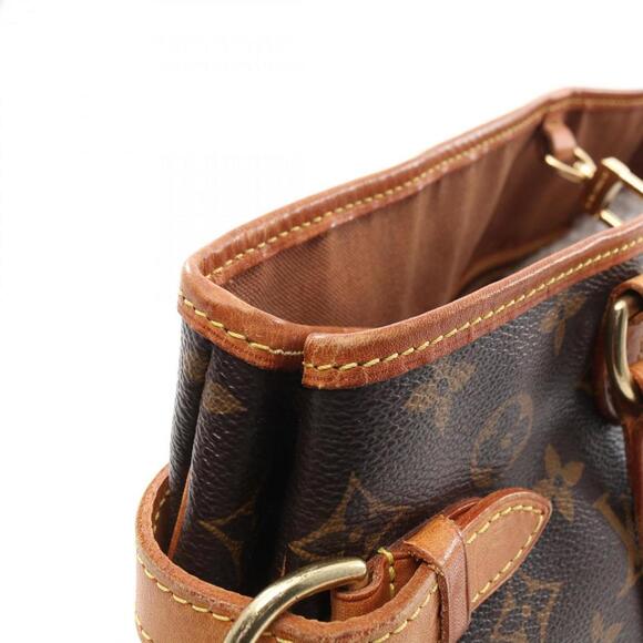 LOUIS VUITTON Brown Monogram Leather Shoulder Bag - Picture 8 of 15